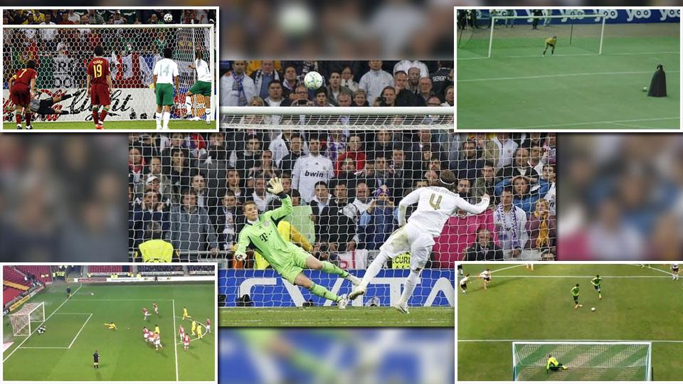 Ilustrasi tendangan penalti. - INDOSPORT